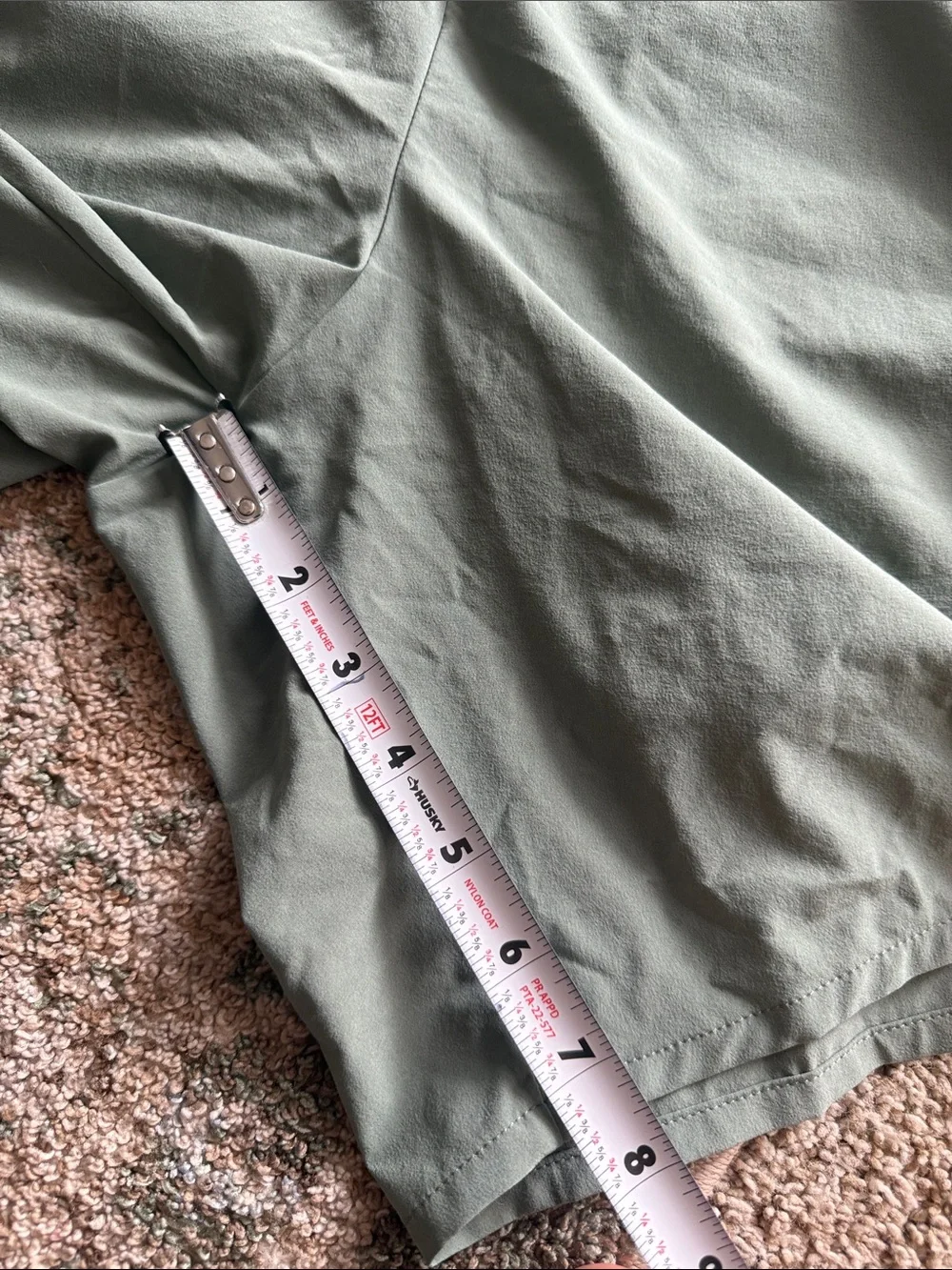 Patagonia Men's Sage Green Athletic Shorts lined size M